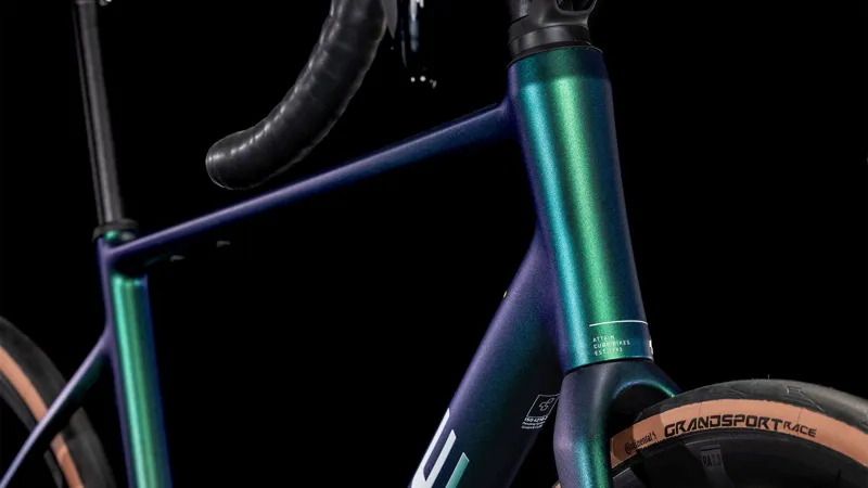 Cube Attain SLX Road Bike 2025 Goblin/Yellow-1