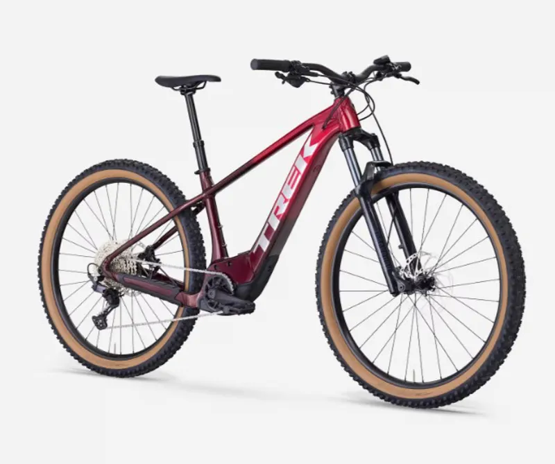 Trek Marlin+ 8 Hardtail Electric Mountain Bike 2026 Fury Red/Lithium-1
