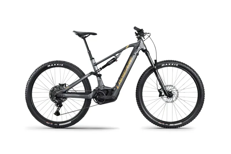 Lapierre Overvolt TR 6.7 Electric Full Suspension Mountain Bike in Grey