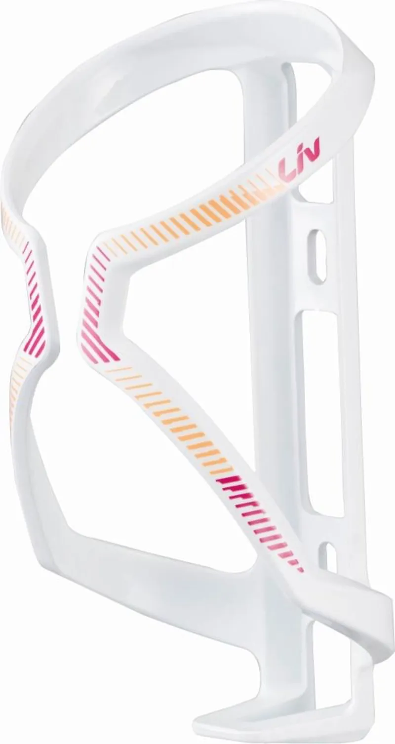 Liv Airway Sport Bottle Cage in White/Purple