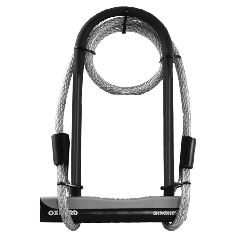 Oxford Shackle 12 Duo D-Lock And Cable-1
