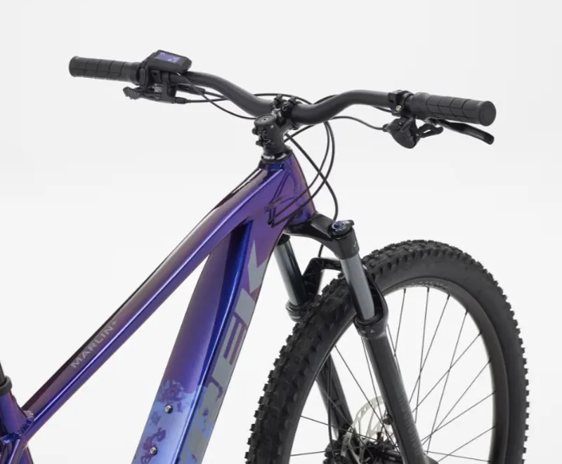 Trek Marlin+ 8 Hardtail Electric Mountain Bike 2026 Purple Flip/Black-4