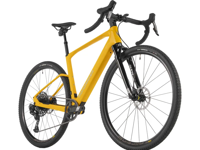 Mondraker Dusty RR Electric Gravel Bike 2026 Dense Yellow-1
