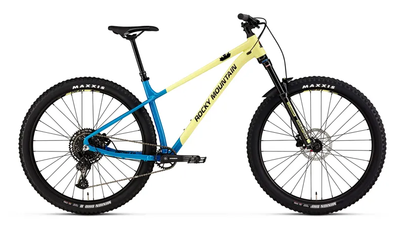 Rocky Mountain Growler 40 Hardtail Mountain Bike Blue/Yellow