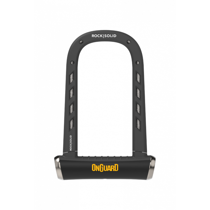 OnGuard RockSolid Black/Yellow D-Lock