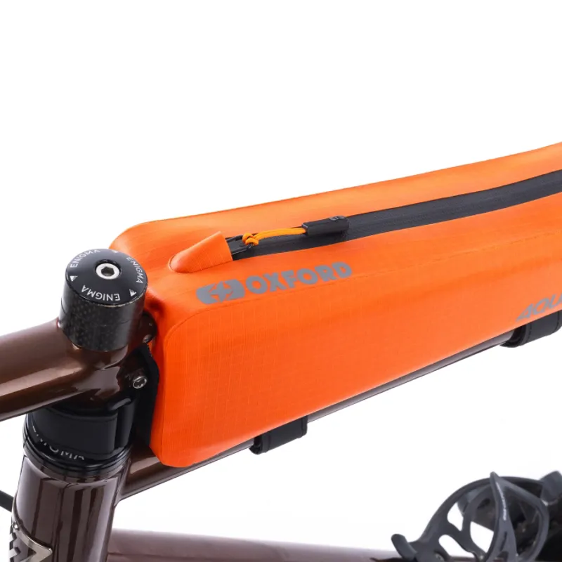 Oxford Aqua Evo Adventure XL Top Tube Pack in Orange-2