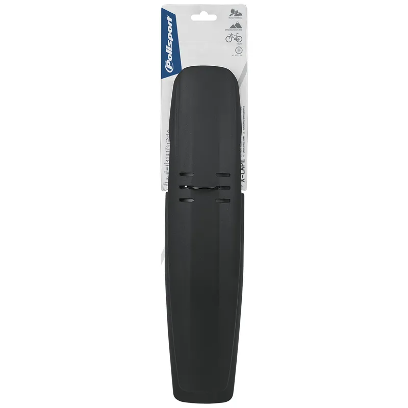 Polisport X-Cape Front MTB 26 27.5 29 Mudguard in Black-1