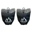 Kranx Grampian Waterproof Panniers Black