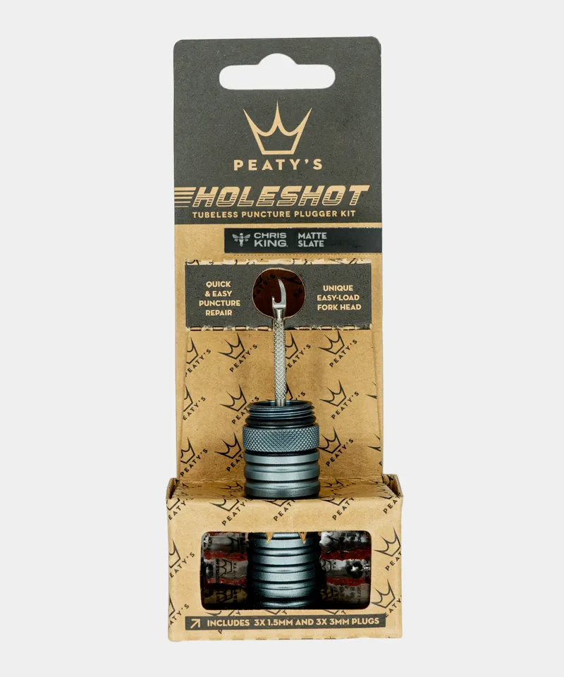Peaty's Holeshot Tubeless Puncture Plugger Kit In Slate