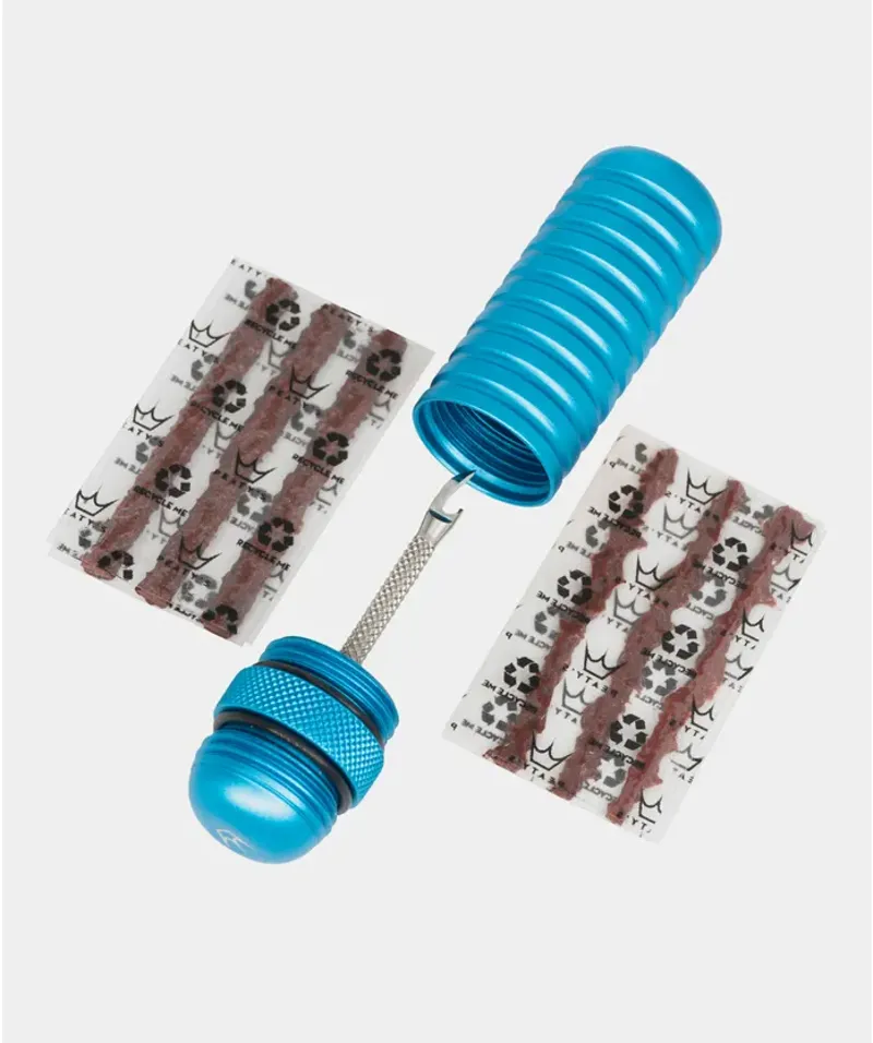 Peaty's Holeshot Tubeless Puncture Plugger Kit In Matte Turquoise-1