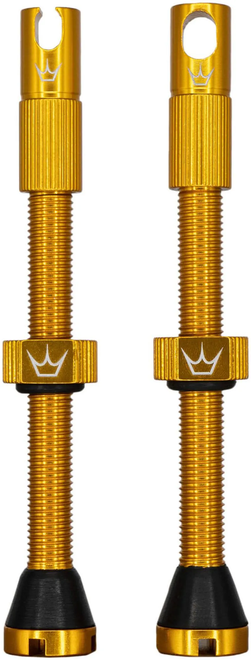 Peaty's X Chris King MK2 Tubeless Valves Gold
