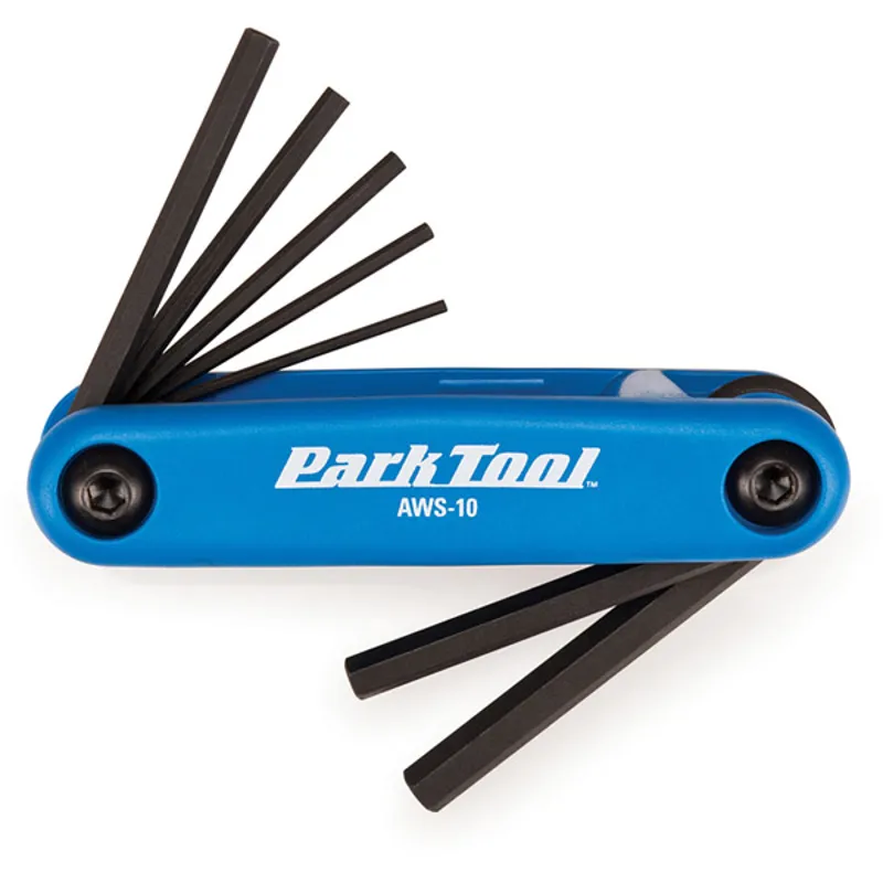 Park Tool AWS-10 Folding Hex Wrench Multi Tool Set