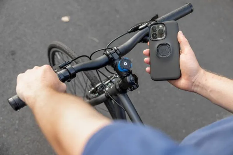 Quad Lock Pro Bike Stem Mount in Blue/Black-2