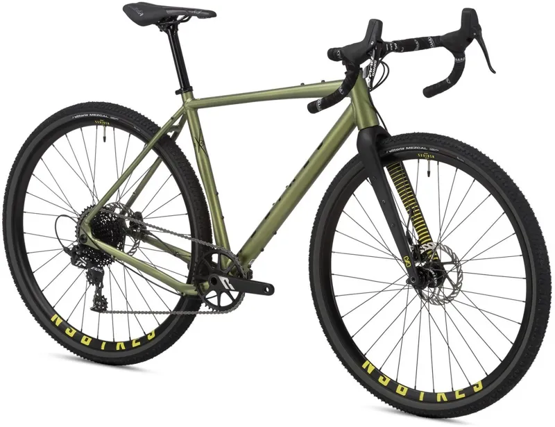 NS Bikes Rag+ 1 Green/Black Gravel Bike-1