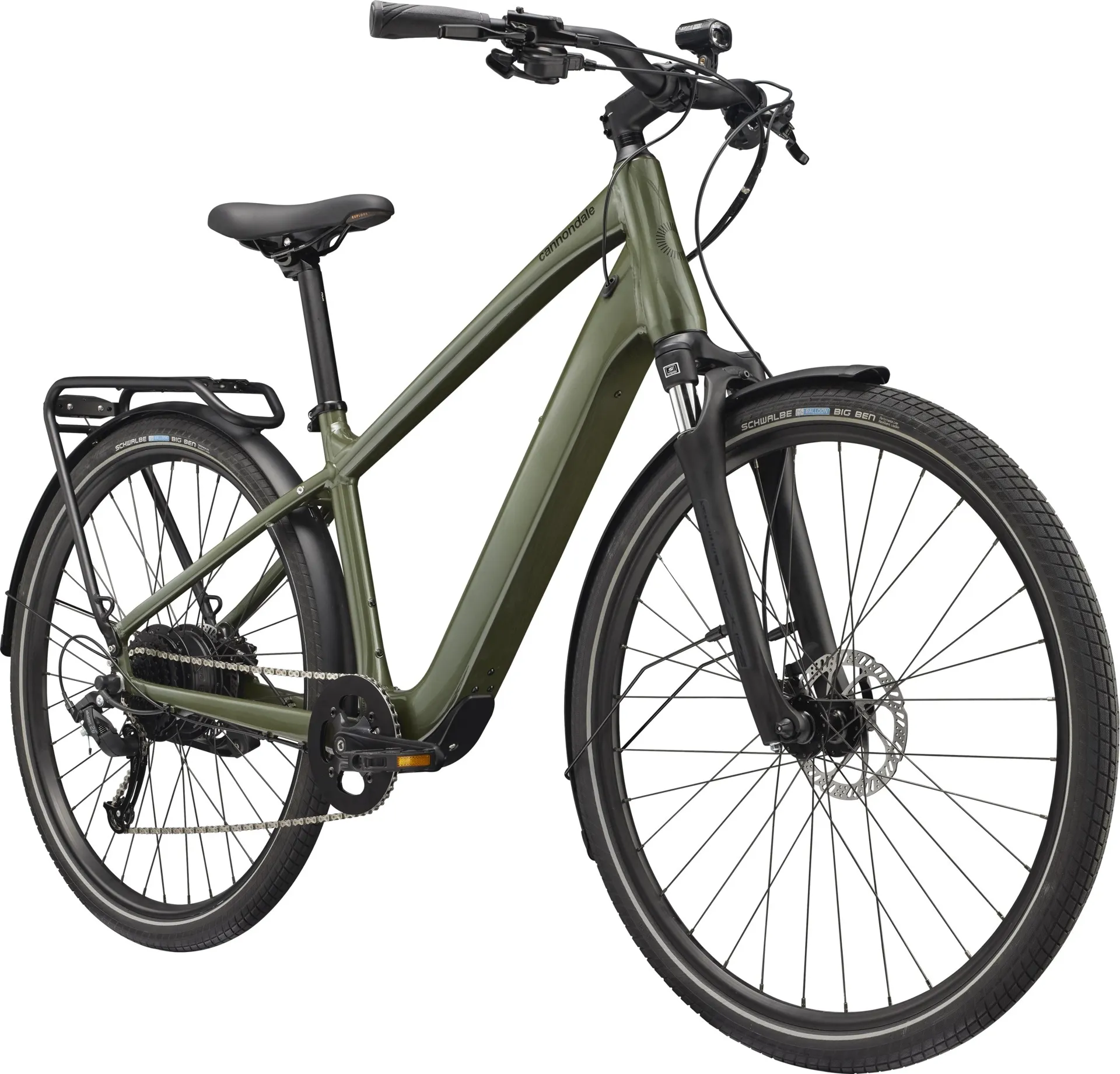 Cannondale Mavaro Neo SL Electric City Bike 2024 Mantis Green