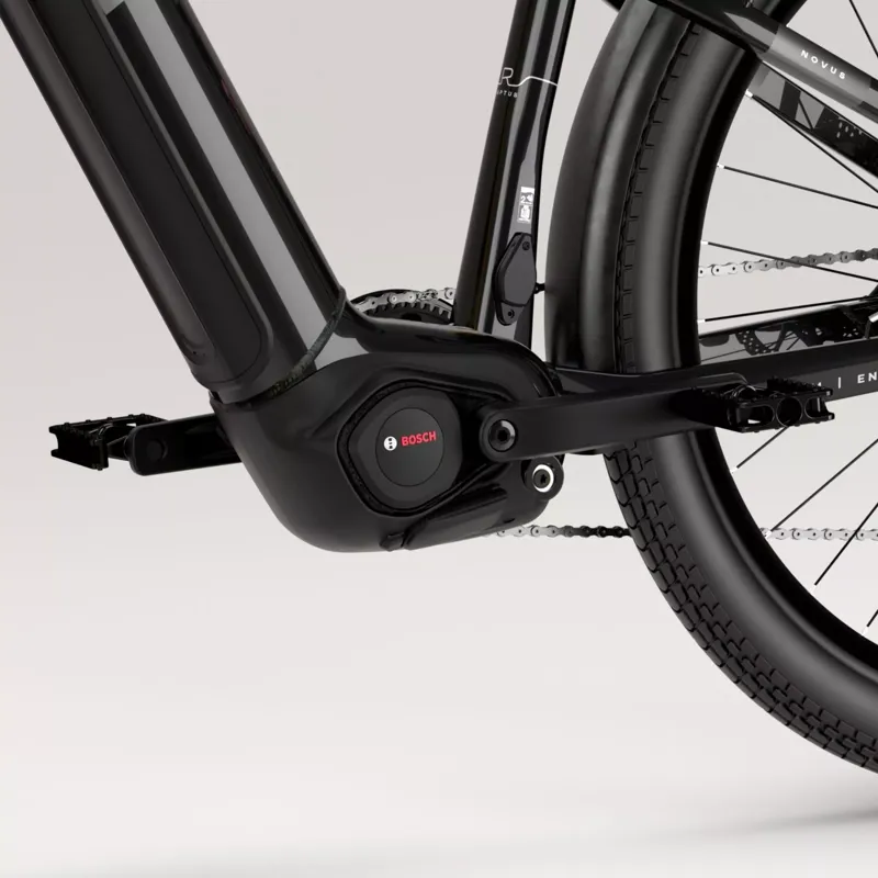 Raleigh Novus Lowstep Hybrid Electric Bike 2026 Platinum Chrome Gloss-3