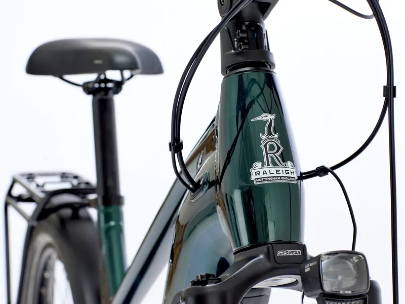 Raleigh Novus Plus Sherwood Green 2027 Electric Hybrid Bike-2