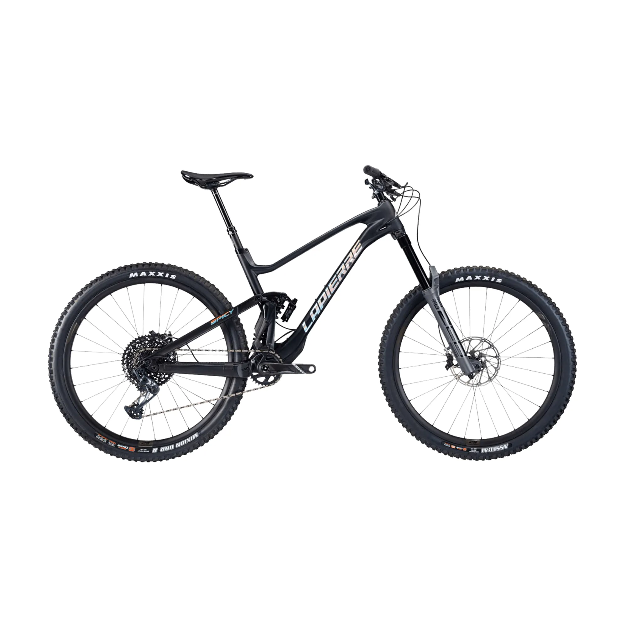 Lapierre Spicy Team CF Enduro Full Sus Mountain Bike Carbon Black