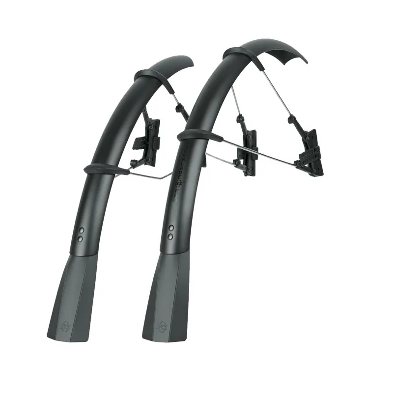 Sks Raceblade Pro Stealth Series Road Bike Mudguard Set Black