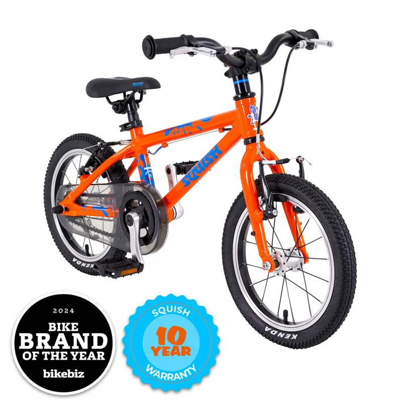 Squish 14inch Kids Bike Orange-1