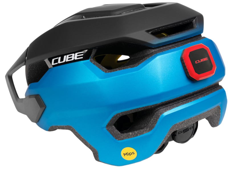 Cube Stray X Actionteam Blue Helmet -4