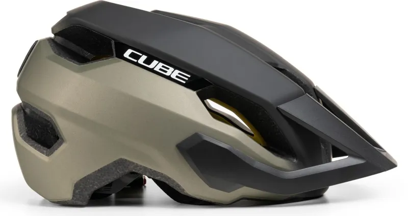 Cube Stray TM Reed Green Helmet-1