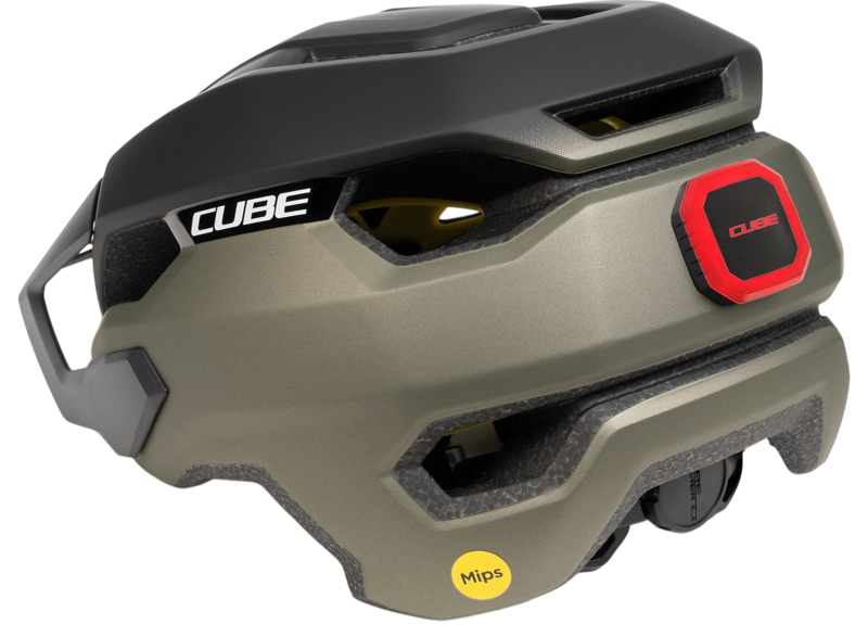 Cube Stray TM Reed Green Helmet-4