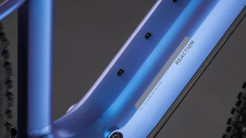 Cube Reaction Hybrid One 800 Electric Bike 2026 Blue Iris/Reflect-4