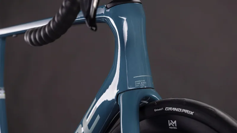 Cube Agree C:62 ONE Carbon Road Bike 2026 Storm Grey-4