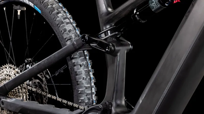 Cube Stereo Hybrid One44 HPC Race 800 Electric Mountain Bike 2025 Blackline-4