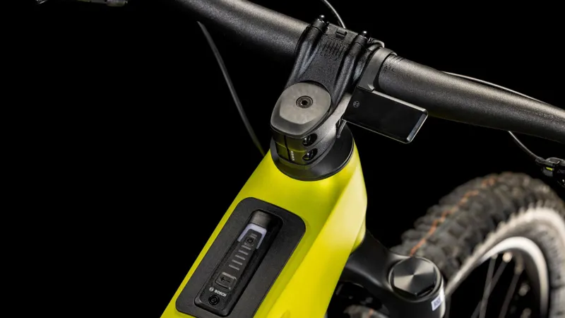 Cube Stereo Hybrid One44 HPC Race 800 Electric Mountain Bike 2025 Flash Lime/Blue-1