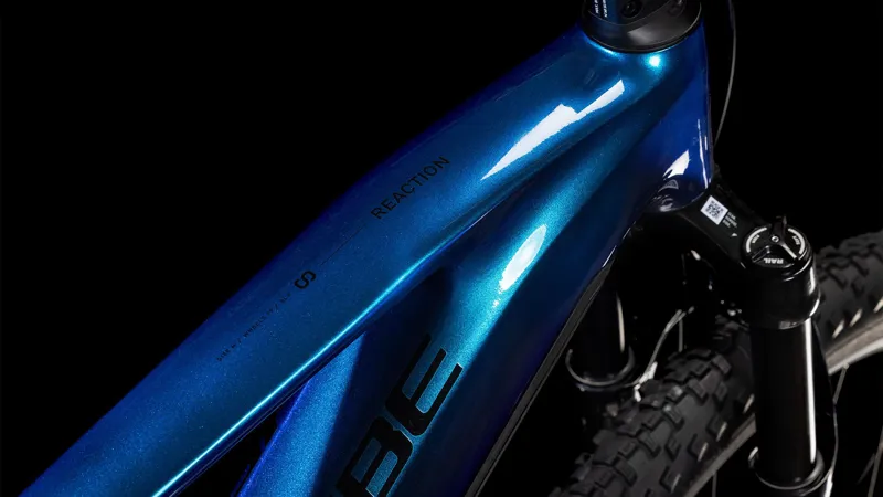 Cube Reaction Hybrid SLX 800 Electric Mountain Bike 2025 Nebula/Blue-1