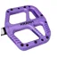 Kranx Trail Bright Nylon Platform Pedals Purple