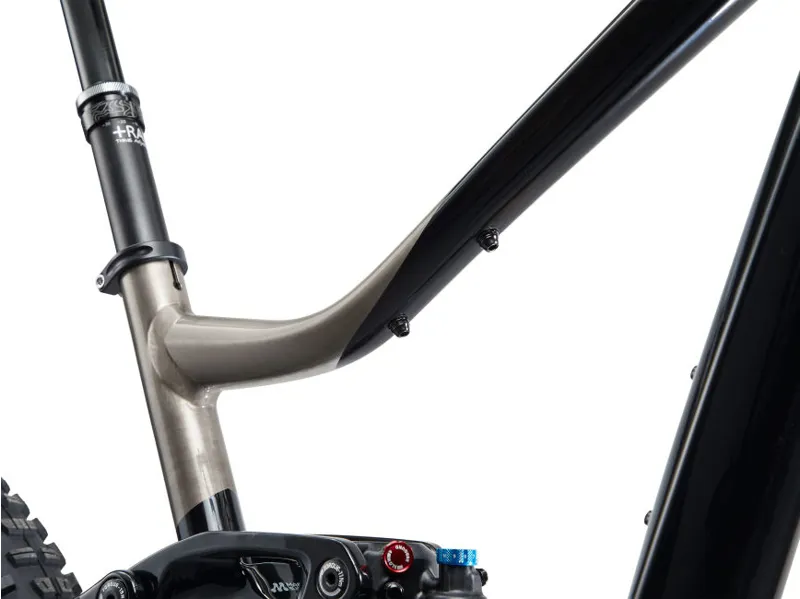 Giant Trance X 1 Full Suspension Mountain Bike Black/Smoke Metal-5