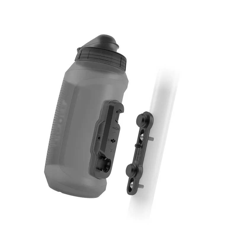 FIDLOCK Compact TWIST bottle 750ml + bike base Transparent Black