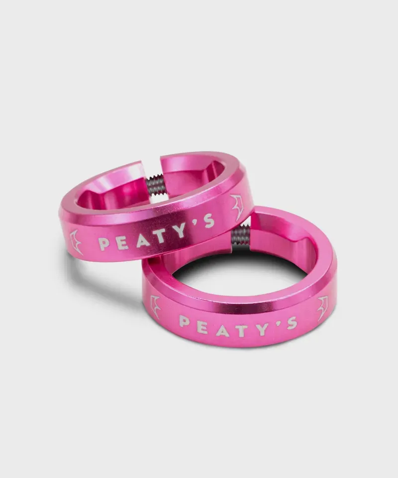 Peaty's Monarch Grip Lock Ring Punch Pink