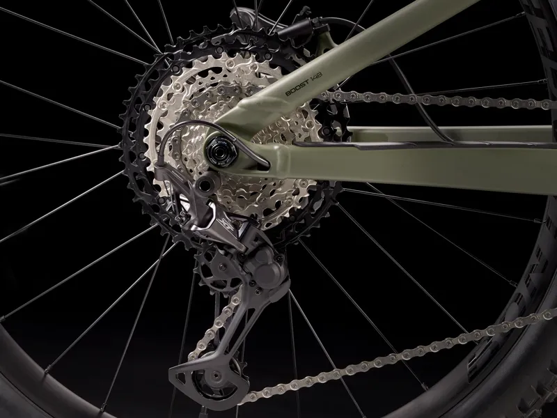 Trek Remedy 8 27.5 XT Full Suspension Mountain Bike Matte Olive Grey-1