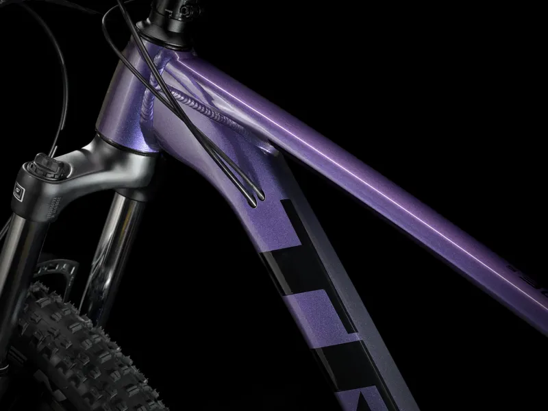 Trek Roscoe 6 Hardtail Mountain Bike Purple Flip/Trek Black-7