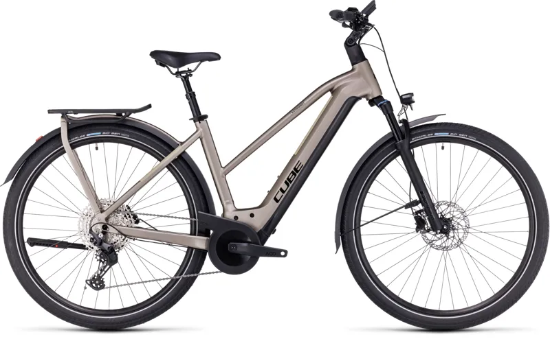 Cube Kathmandu Hybrid Pro 750 Trapeze Electric Hybrid Bike Flash Stone