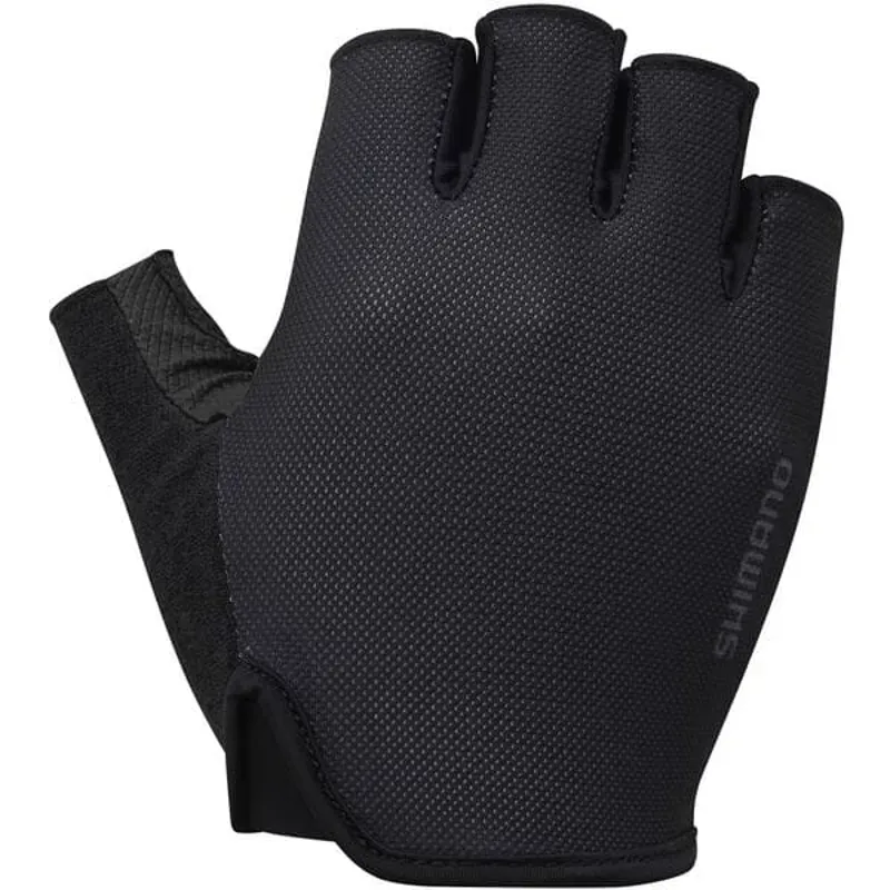 Shimano Airway Short Finger Glove in Black