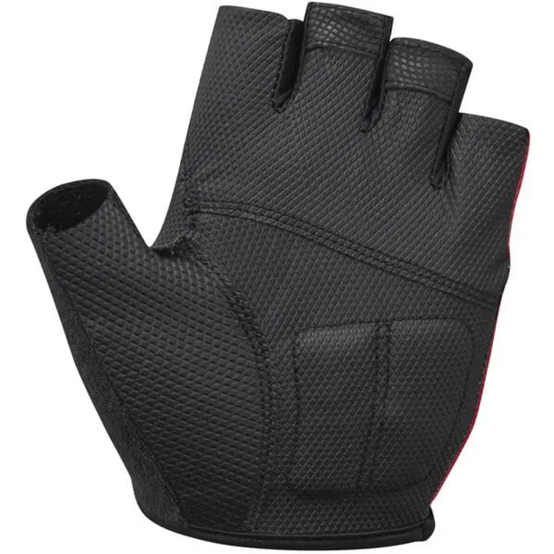 Shimano Airway Short Finger Glove in Red-1