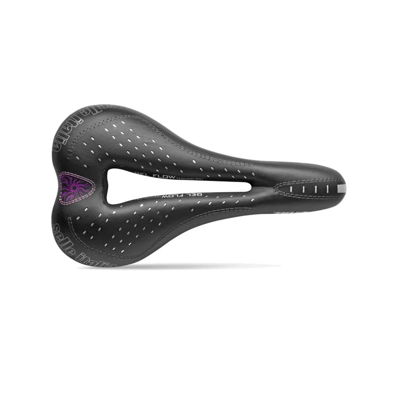 Selle Italia Diva Gel Superflow Womens Saddle Black S3