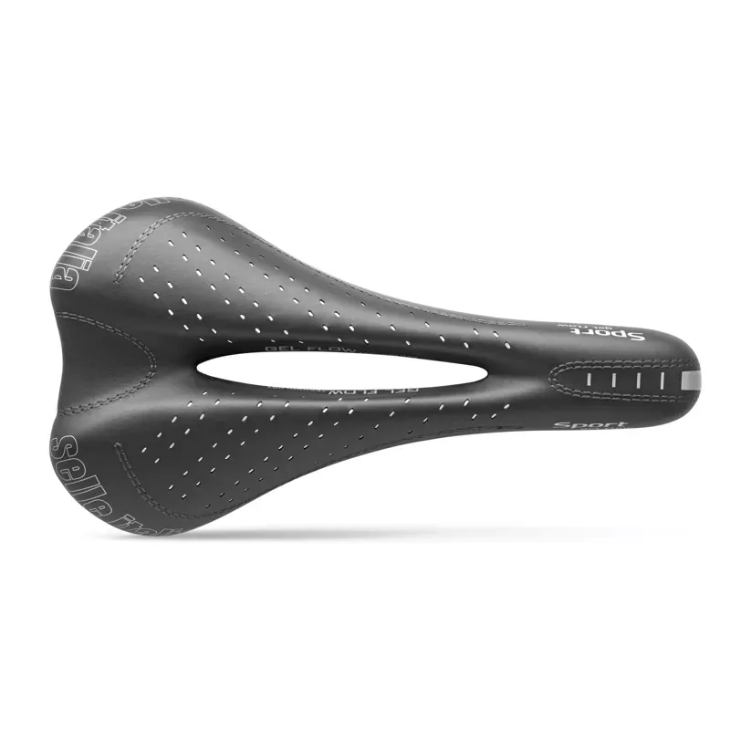 Selle Italia Sport Gel Tm Flow Saddle Black S2