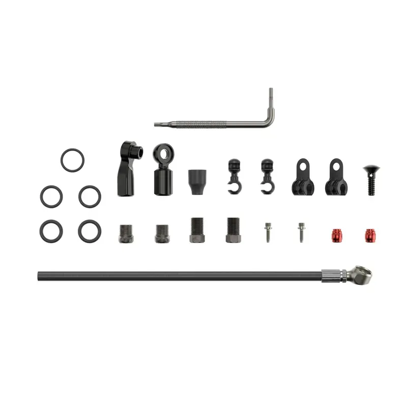 Sram Disc Brake Hydraulic Hose Kit for Red22/Force22/Rival22 Beveled Banjo Flat Mount