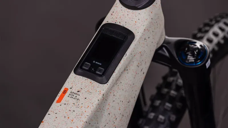 Cube AMS Hybrid One77 C:62 Super TM 600x Electric Bike 2026 Reed Beige Grit/Orange-2