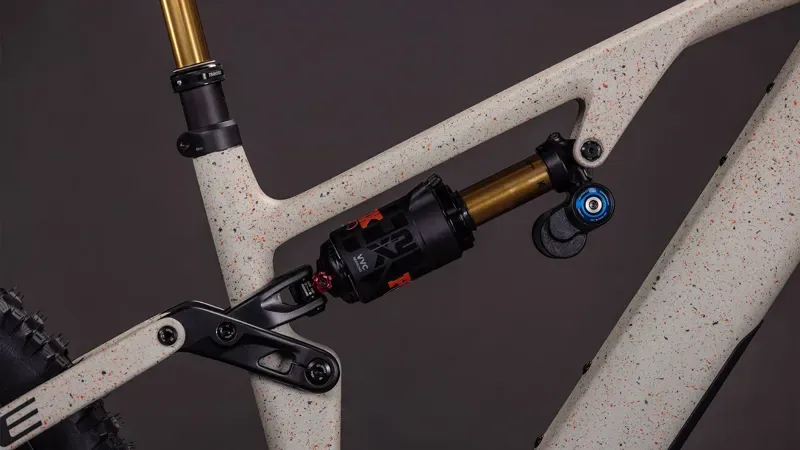 Cube AMS Hybrid One77 C:62 Super TM 600x Electric Bike 2026 Reed Beige Grit/Orange-3