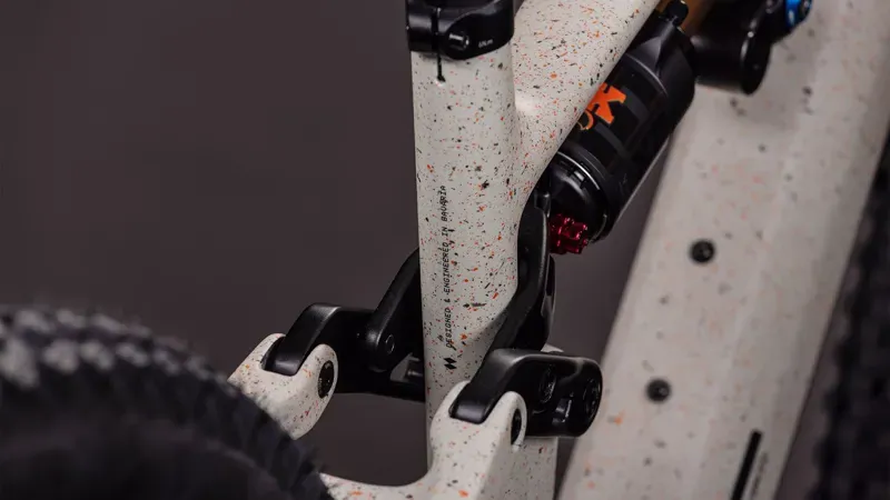 Cube AMS Hybrid One77 C:62 Super TM 600x Electric Bike 2026 Reed Beige Grit/Orange-4