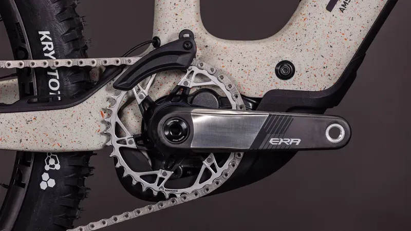 Cube AMS Hybrid One77 C:62 Super TM 600x Electric Bike 2026 Reed Beige Grit/Orange-5