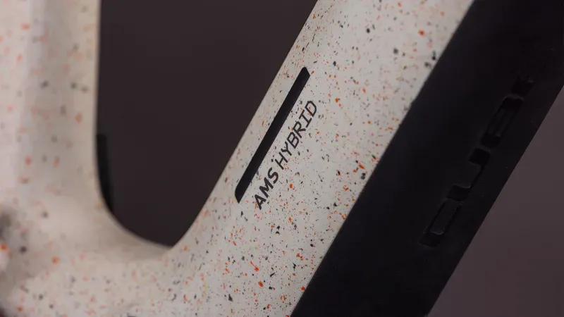 Cube AMS Hybrid One77 C:62 Super TM 600x Electric Bike 2026 Reed Beige Grit/Orange-6