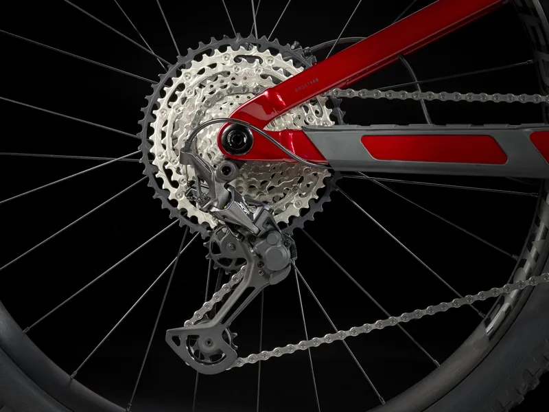 Trek Top Fuel 8 XT Full Suspension Mountain Bike Crimson Red-3